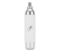 UPALDHOU Tondeuse à Barbe électrique pour le Nez et le Visage, 2 en 1, Double Tête, Rechargeable par USB, pour Hommes et Femmes (WHITE)