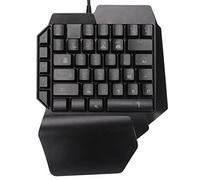 UPALDHOU Un Clavier Fait à la Main 39 Touches Lumineux Conception Ergonomique Luminal Clavier Mécanique USB Imperméable pour Le de Jeu