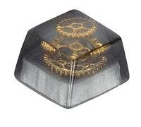 UPALDHOU Universal Harz Keycap Long Life Life CAPP Taping Cap pour Le Clavier Mécanique, Ensemble Pratique (Engins Noirs)