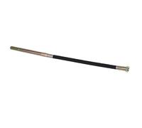 UPALDHOU Vibratrice en Béton Portable Haute Performance et Application Large pour une Construction Solide - Vibrateur en Béton sans Fil pour les Constructeurs - SteelBlack (1,5 m / 4,9 pieds)