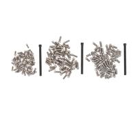 UPALDHOU Vis de Moyeu de Roue RC 150pcs, Kit de Vis en Acier Inoxydable M2 M2.5 M3 pour 1/8, 1/10, /12, Voiture /16 RC, en Matériau en Acier Inoxydable Premium