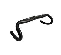 UPANBIKE Guidon cintré pour vélo de route à pignon fixe avec repose-mains 31,8 mm (noir, 31,8 mm)