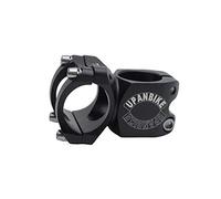 UPANBIKE Potence de vélo de montagne 25,4 mm 28,6 mm 32 mm en alliage d'aluminium tige courte pour vélo de route, VTT, BMX (noir)