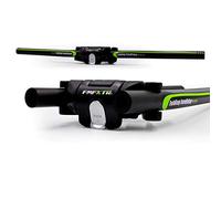 UPANBIKE Vélo pliant Scooter guidon pliable Quick Release Guidon 31,8/25,4 mm en alliage d'aluminium Bar,noir + vert