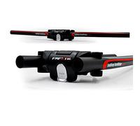 UPANBIKE Vélo pliant Scooter guidon pliable Quick Release Guidon 31,8/25,4 mm en alliage d'aluminium Bar，Noir + rouge