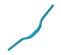 UPANBIKE VTT vélo Extra Long guidon φ31.8mm 720mm / 780mm Riser Bar(Bleu, 720mm)