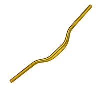 UPANBIKE VTT vélo Extra Long guidon φ31.8mm 720mm / 780mm Riser Bar(doré, 780mm)