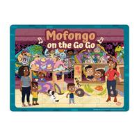 Upbounders Alma's Way Mofongo on The Go Puzzle en bois de 48 pièces dans un plateau de rangement - Puzzle en bois pour enfants à partir de 4 ans - Jeu culturel et culturel portoricain