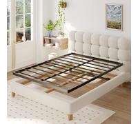 Upcanso Sommier à sommier tapissier king size 5,1 cm, profil bas en métal à sommier tapissier de 5,1 cm, capacité de poids maximal de 1 360,8 kg, base de matelas, silencieux, montage facile