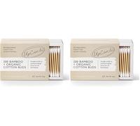 UpCircle 200, durable, paquet d’écouvillons en coton de bambou, un incontournable pour toute salle de bain (Lot de 2)