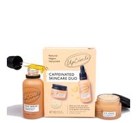 UpCircle Duo caféiné visage et yeux – Vitamine C, acide hyaluronique & huile de café – Végétalien