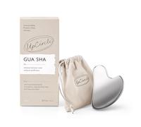 UpCircle Gua Sha Outil Visage - Soulage les tensions, Aide au Drainage Lymphatique + Stimule la Circulation pour un éclat sain - Outil en Acier Inoxydable