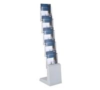 Update displays UZZEPS0100 Easy Up Support de Prospectus Pliable | Le support Easy Up se plie pour faciliter son transport entre deux présentations.