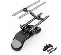 [Update Version] NICEYRIG Épaulière d'appareil-Photo avec Le Railblock de 15mm et Les tiges d'alliage d'aluminium pour Le stabilisateur d'épaule de caméscope de vidéo de DSLR