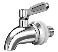 [Updated] DozyAnt 304 Stainless Steel Beverage Dispenser Replacement Spigot / Faucet - fits Berkey and other Gravity Filter systems as well as Beverage Dispensers with 5/8 to 3/4 drink spigot openings by DOZYANT