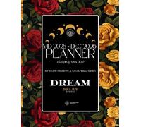 Updated Mid 2025-2026 Mystic Planner Dream Diary: 18 Month Moon Calendar with Budget Sheets