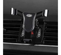[Updated Smartphone Holder Smartphone Holder Automatic Ventilation For Octavia Iii 3 Mk3 5e 2014-2019 (Black)
