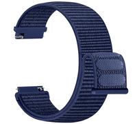 Upeak Nylon Bracelet 22mm Compatible avec Garmin Venu 3 Vivoactive 4 Forerunner 265 255, Band de Sport pour Amazfit Balance Samsung Galaxy Watch 3 45mm, Bleu