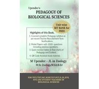 Upender's PEDAGOGY OF BIOLOGICAL SCIENCES: A PERFECT HAND BOOK OF BIO - PEDAGOGY