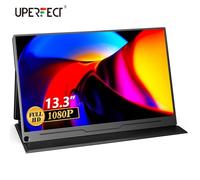 UPERFECT 13.3 Pouces Portable Monitor 1080P Frameless Ultra Slim pour Mac Pro