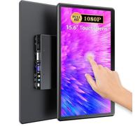 UPERFECT 15.6 ""Écran tactile portable Monitor USB C VGA HDMI DVI pour Xbox PS4