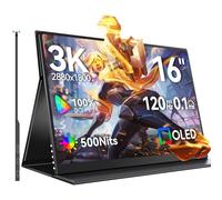 UPERFECT 16 Pouces OLED 3K 120Hz Moniteur Portable, 2880x1800 100000:1