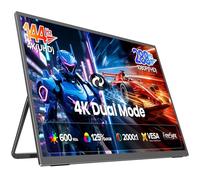 UPERFECT 27" 4K 144Hz/1080P 288Hz Double Mode Moniteur Portable, 3840x2160