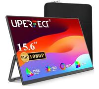 UPERFECT Écran Tactile Portable 15,6 Pouces Moniteur 1080P FHD IPS de Jeu Eye Care avec Mini HDMI/USB-C