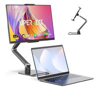 UPERFECT Écrans Portable 15.6" 125% sRGB Moniteur Portable avec Support Pliable, 2000:1 Contraste EyeCare HDR FHD Mat Écran Secondaire Ultrafin pour Ordinateur Portable/PC/Smartphone/Consoles de Jeux