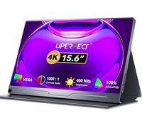 UPERFECT Moniteur Portable 4K, 15,6 Pouces Écran Portable 3840 * 2160 IPS UHD Écran D'affichage avec Port OTG HDMI USB C pour Ordinateur Portable Commutateur de Téléphone PS4/5 XBO