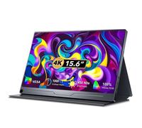 UPERFECT Moniteur portable 4K UHD de 15,6 pouces avec rapport de contraste de 1 300:1 pour ordinateurs portables/PC/Mac/PS4/Xbox