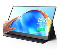 Moniteur portable tactile Full HD 15,6 pouces 1080P, batterie 4510 mAh intégrée, adapté pour ordinateur/PC/Mac/PS4/Xbox