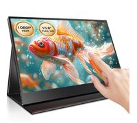UPERFECT Moniteur portable tactile Full HD 15,6 pouces 1080P pour ordinateurs portables/PC/Mac/PS4/Xbox