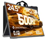 UPERFECT QLED Moniteur Portable 24.5" 500Hz 125% sRGB 2000:1 600Nits 0.1ms