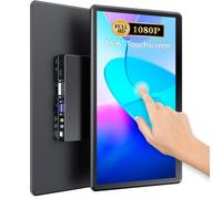 UPERFECT Touchscreen 15.6"" 1080 Portable Monitor VGA DVI Port HDMI For TV DVD PC