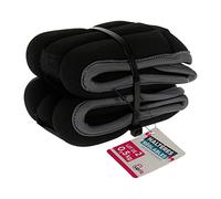 UPFIT 645927 Poids Chevilles et Poignets 0,5kg x2 - Bracelets Lestés Réglables Musculation Fitness - Set Haltères Souples Renforcement Musculaire, Noir