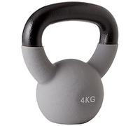 UPFIT - Haltère 4kg, kettlebell - A l'unité - Prise en main facile et confortable - Forme étudiée afin de pouvoir faire différents exercices polyvalents - Fabriquée en fonte pour résistance fiable