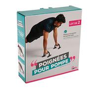 UPFIT - Poignées pour pompes ergonomiques - La paire - Pour pratiquer les exercices de pompe avec le plus grand confort - Appuis anti-dérapants - Conçues pour éviter les douleurs aux poignets