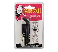 RAYMOND - Kits de réparation, kit de réparation crevaison vélo, kit Anti crevaison VTT/VTC, kit réparation de crevaison vélo de Route - 10 pièces - Rustine autocollante vélo