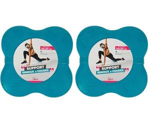 upfit - Support de Yoga antidérapant pour Genou et Poignet - Léger : 100 g - Dimensions : 20 x 20 cm - Aide aux Postures de Yoga - Limite la Douleur, NC