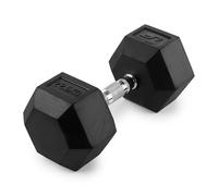 UpForm Haltère hexagonale en fonte caoutchoutée 22,5 kg