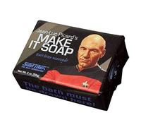 UPG Make it Soap Savon Star Trek à l'arôme Earl Grey | Savon pour les mains solide | 1 savon Jean Luc Picard | Savon de douche pour hommes et femmes | Cadeau pour les fans de Star Trek, Noël,