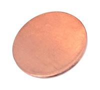 UpGBRF Plaque De Cuivre Plaque Métallique en Cuivre Pur Plaque Ronde en Cuivre Pur De 30cm De Diamètre pour L'artisanat Métallique,Thickness:1.5mm