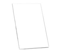 UpGBRF Transparente Plaque PVC Rigide Plaque Coupé PVC Rigide Panneau De Chlorure De Polyvinyle pour L'exposition De Produit, 20 X 20 Cm,Thick:3mm