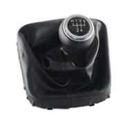 UPGENT Soufflet de levier de vitesse en cuir chromé et cuir pour G-olf 5 MK5 2004-2008 Accessoires de décoration