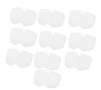 Upgrad Lot de 10 lentilles de protection avant transparentes 0700600880 compatibles avec les casques de soudage ESAB Sentinel A60, haute définition, transparent sans distorsion, ne pas utiliser avec