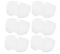 Upgrad Lot de 6 lentilles de protection avant transparentes 0700600880 compatibles avec les casques de soudage ESAB Sentinel A60, haute définition, transparent sans distorsion, ne pas utiliser avec le