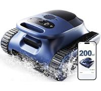 (Upgrade 2026) EVERCROSS BOT Robot Piscine sans Fil, Nettoyeur Automatique avec Trajectoire IA, Débit 18.1 m³/h, Double Filtre 3μm, Étanche IPX8, Autonomie 180 Min