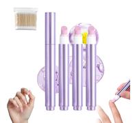 Upgrade 3-in-1 Nail Care Pen, Cuticle Oil Pen for Nails, Cuticle Pusher Nail Oil Pen with Ceramic Tip for Hangnails, Dry & Damaged Nails, Moisturize Strengthen Brighten Nails Care (3)