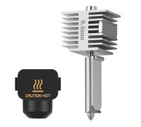 Upgrade A1/A1 Mini Quick-Swap Hotend 0.4mm Buse en Acier Inoxydable Structure Intégrée Fast Speed&High Temp avec Couvercle en Silicone Compatible with Bambu Lab A1/A1 Mini Imprimantes 3D